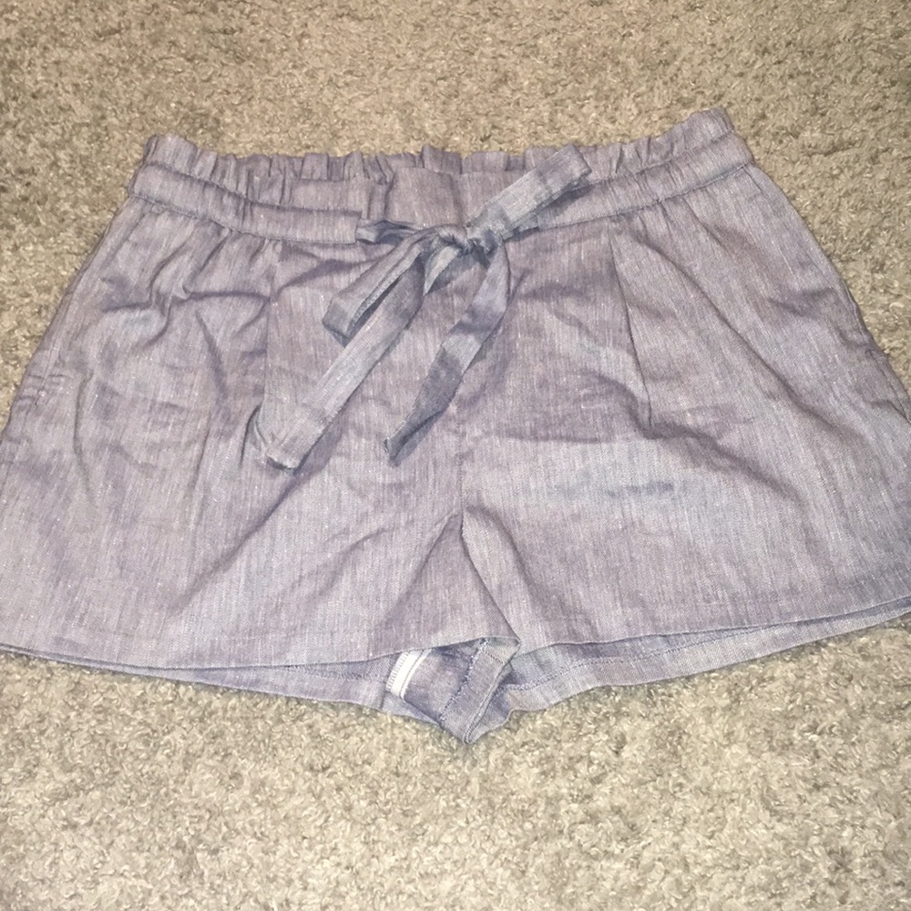 XL Express paper bag shorts high rise